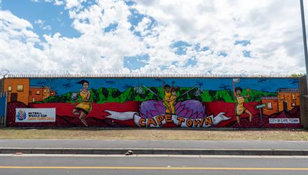 Home of Atlantis netball gets involved in Netball World Cup spirit 