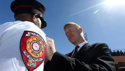 Learner firefighters make the grade