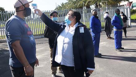 Parow Park COVID-19 loud hailing awareness drive