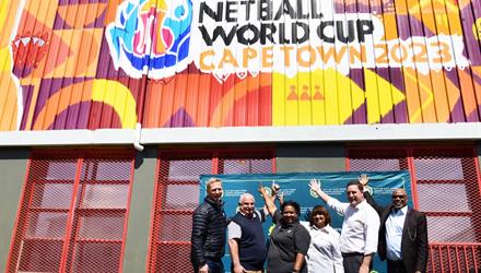 Bellville South recreational facility gets Netball World Cup treatment