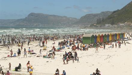 City records busiest beach day in three years