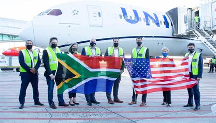 Cape Town and New York reunited as airline resumes flights