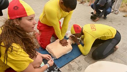  City lifeguards dive into inter-agency skills exchange programme