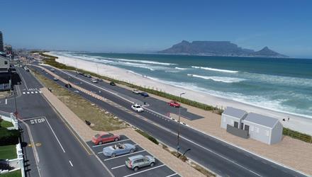 City resumes beachfront upgrade construction works in Table View