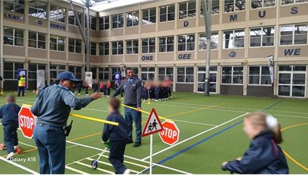 City goes to school on road safety 