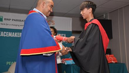 Graduation Day for Youth Training Programme graduates