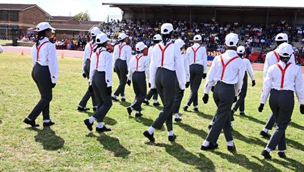 Learners march to their own beat