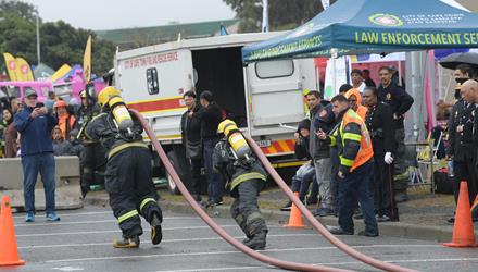 Thousands turn out to celebrate International Firefighters’ Day