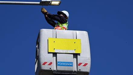 City’s Energy teams attend to vandalised streetlights in Khayelitsha