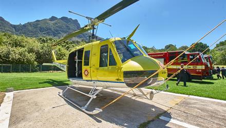 City's aerial fire support craft ready to fly