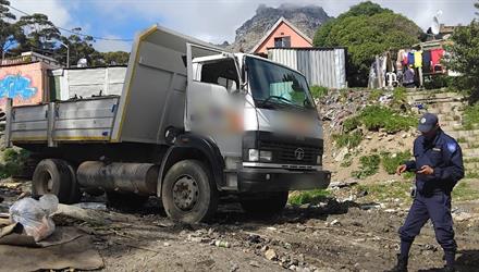 Illegal dumping: Law Enforcement officers impound 100+ trucks