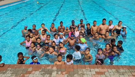Swimming gala highlights water safety as school holidays begin