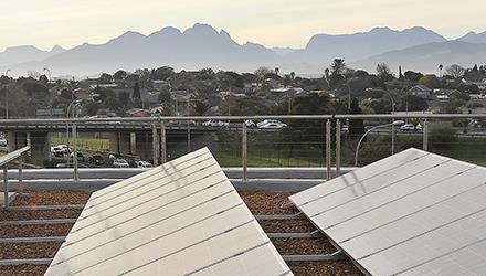 An SA first: Cape Town's own-build solar PV plant hits 2 400 panels and counting