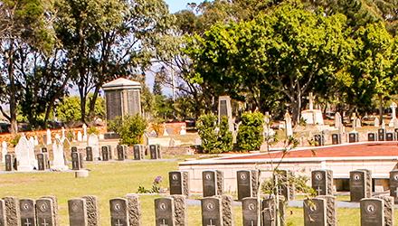 City cautions on cemetery operations