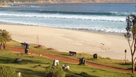 Strand seawall upgrade making excellent progress