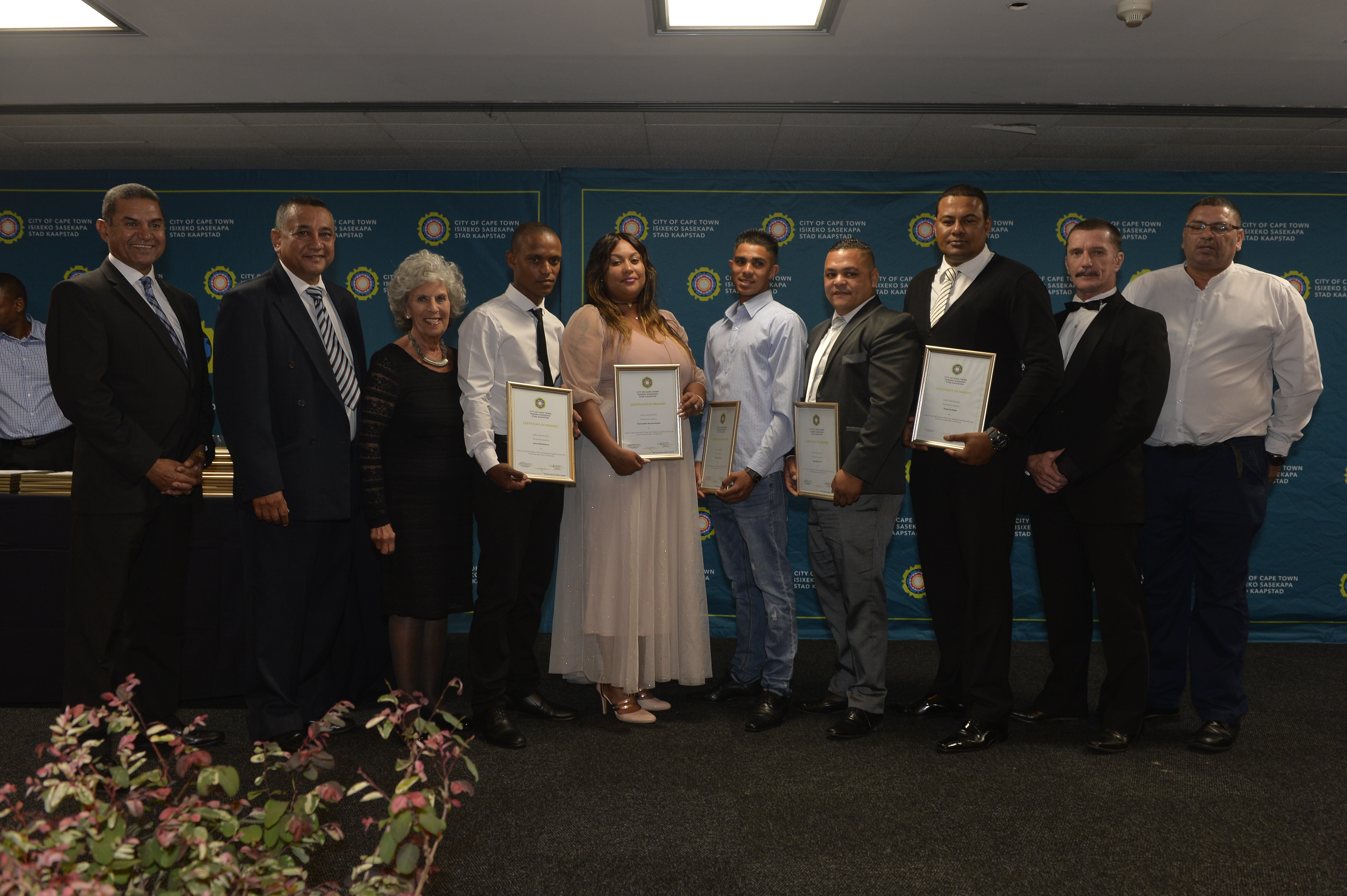 Bravery Awards Recipients