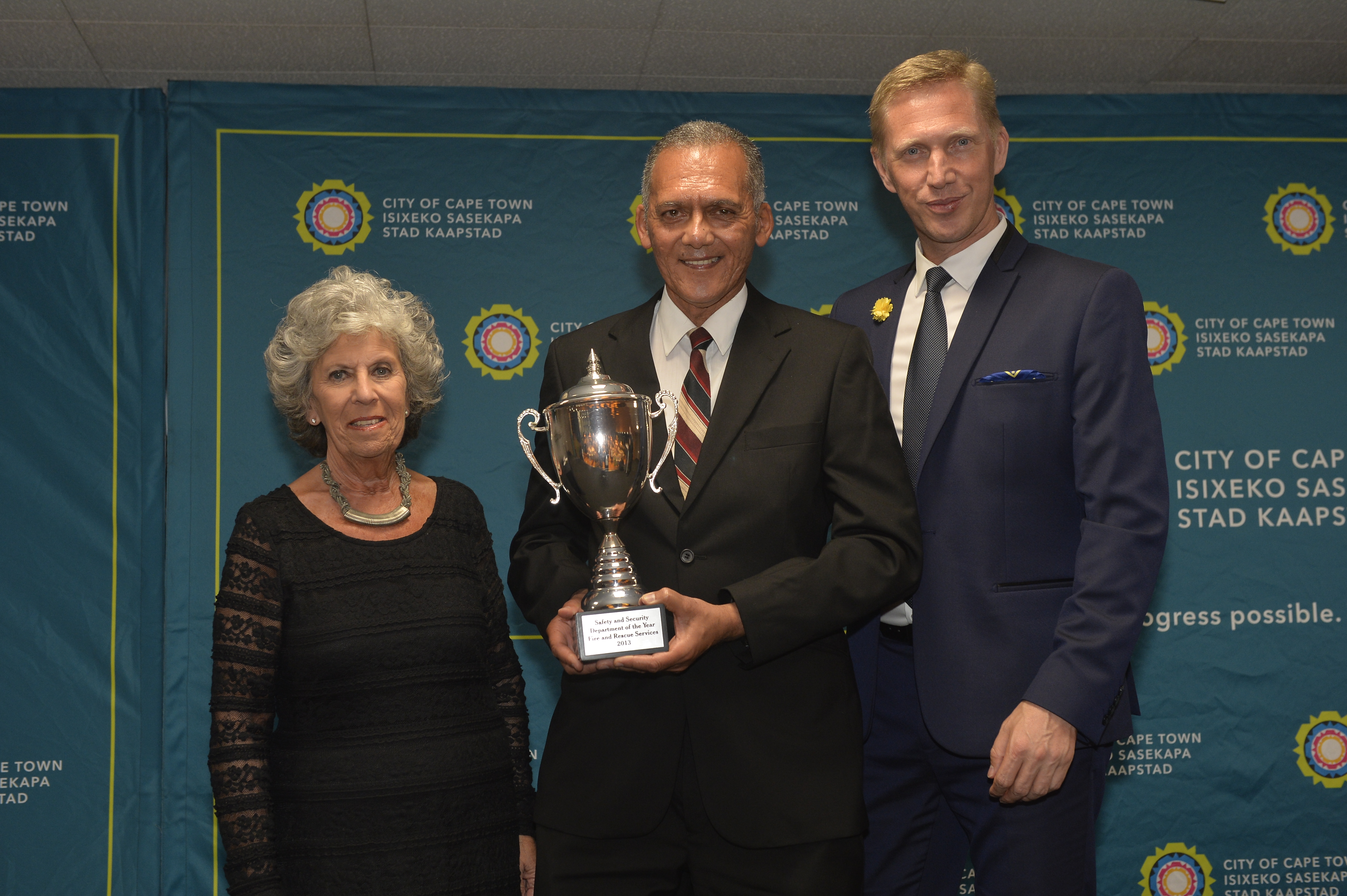 Heather Tager, Greg Pillay and JP Smith